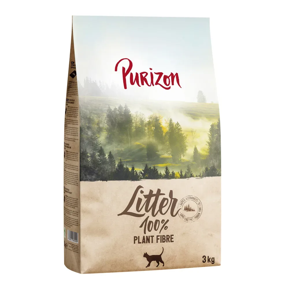 Purizon pflanzliche Katzenstreu - 8 L