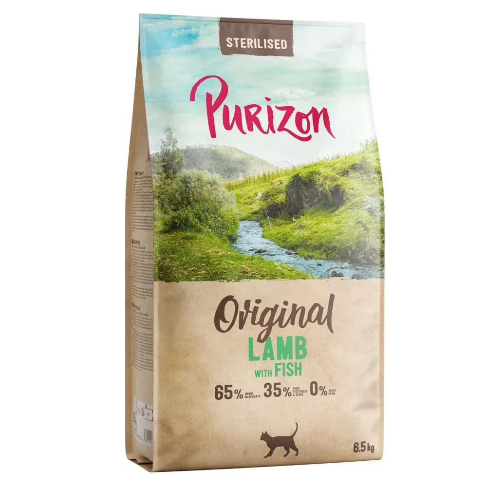 Purizon Sterilised Adult Lamm mit Fisch - getreidefrei - NEU: 6,5 kg