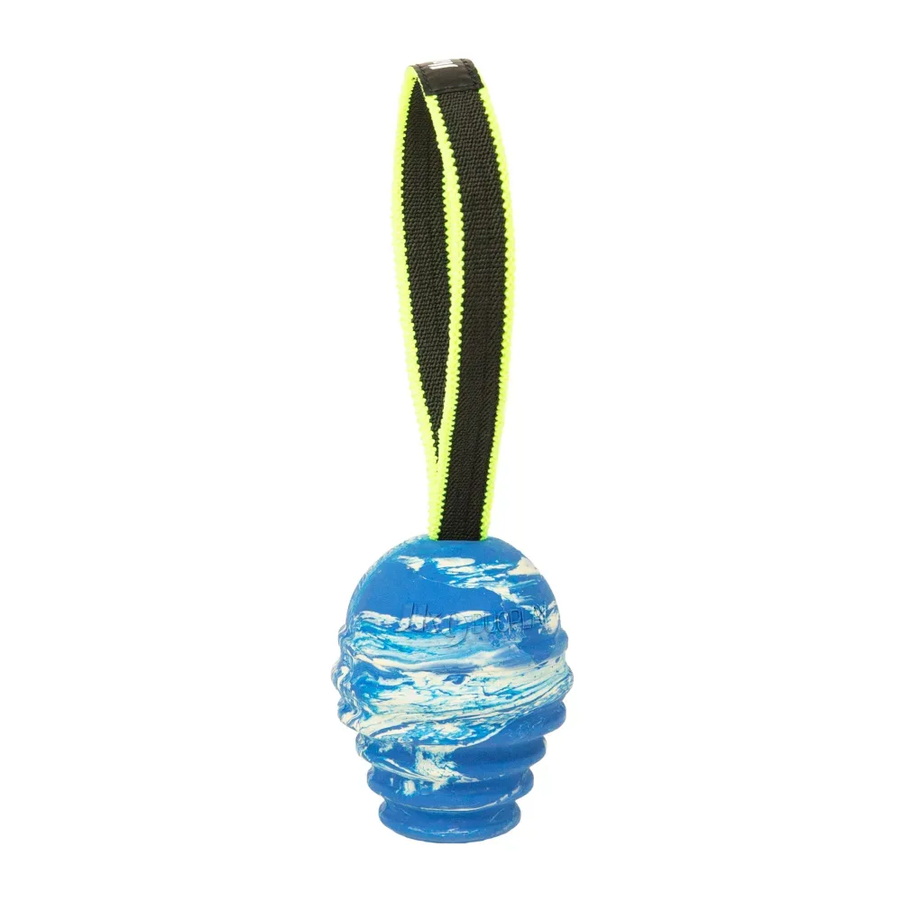 Julius-K9 Duoplay Antibakterieller Hundeball - Klein: Ø 72 x L 9,5 cm