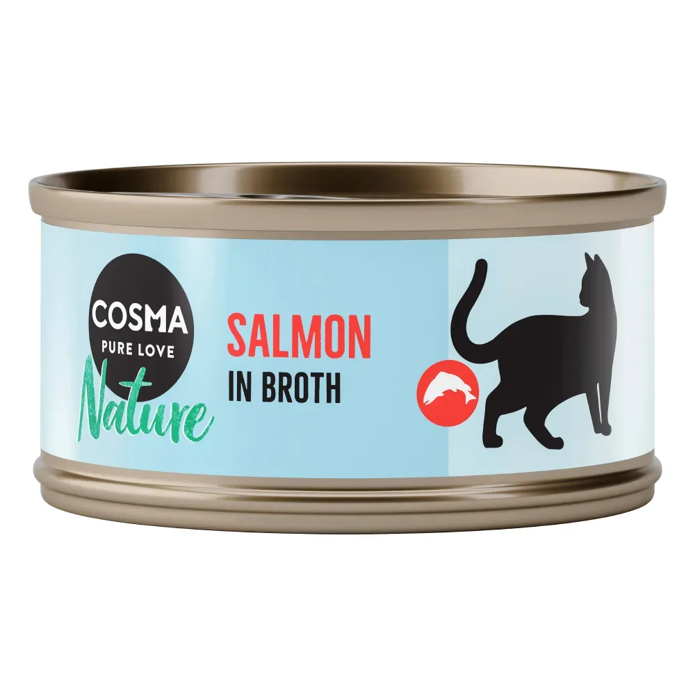 Cosma Nature 6 x 70 g - Lachs