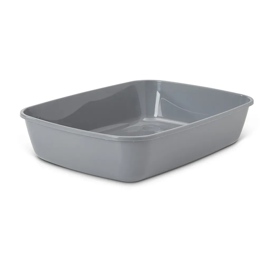 Savic Katzentoilette Iriz ohne Rand, 50 cm - grau
