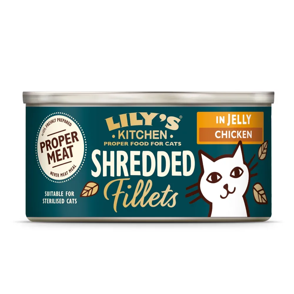 Lily's Kitchen Shredded Fillets 24 x 70 g - Huhn & Muscheln