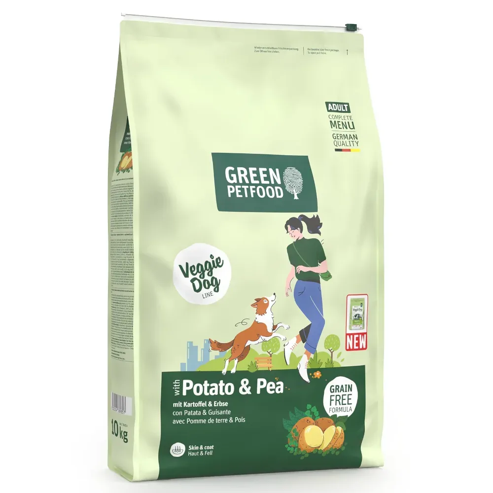 Green Petfood mit Kartoffel & Erbse - Sparpaket: 2 x 10 kg