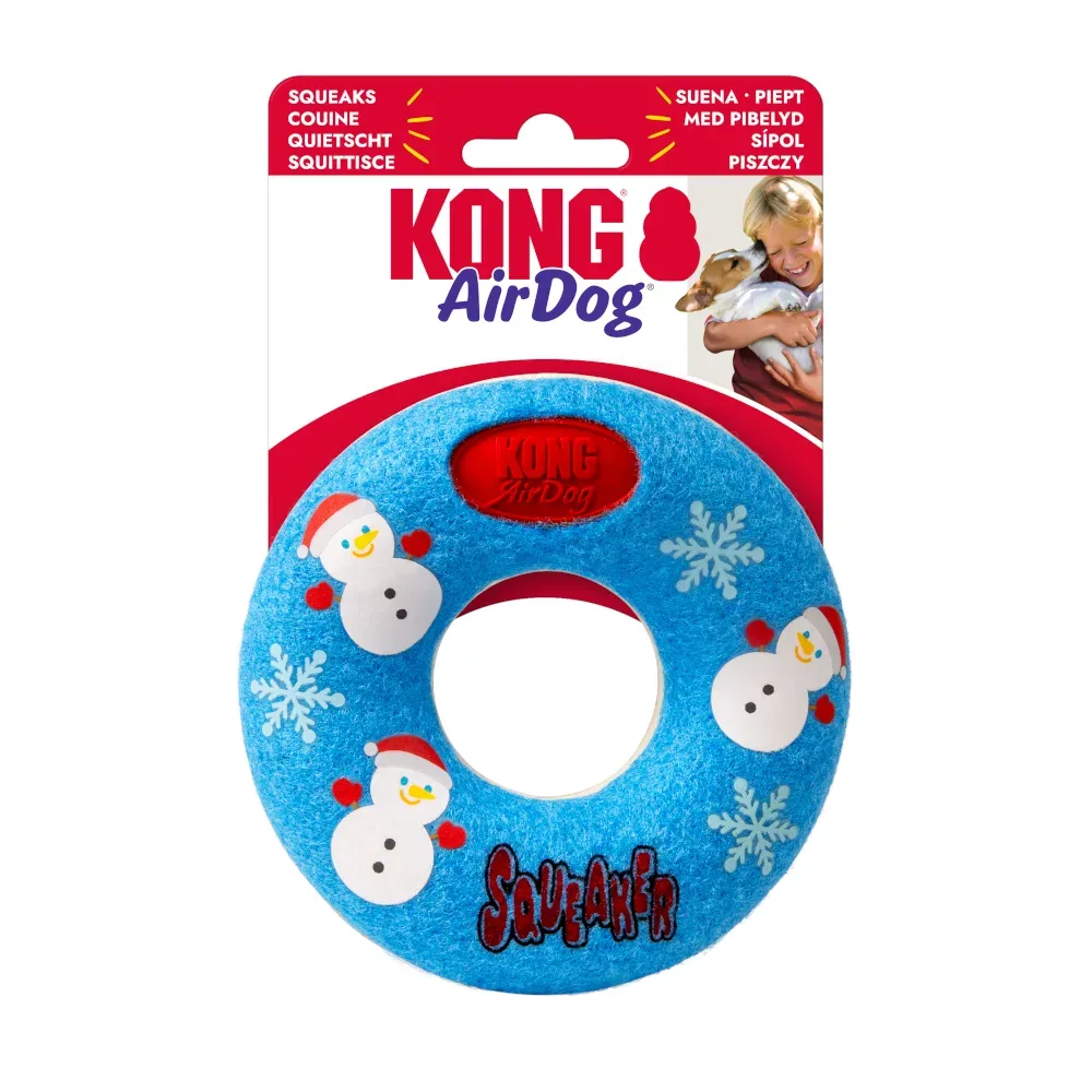 KONG Holiday AirDog Donut Md