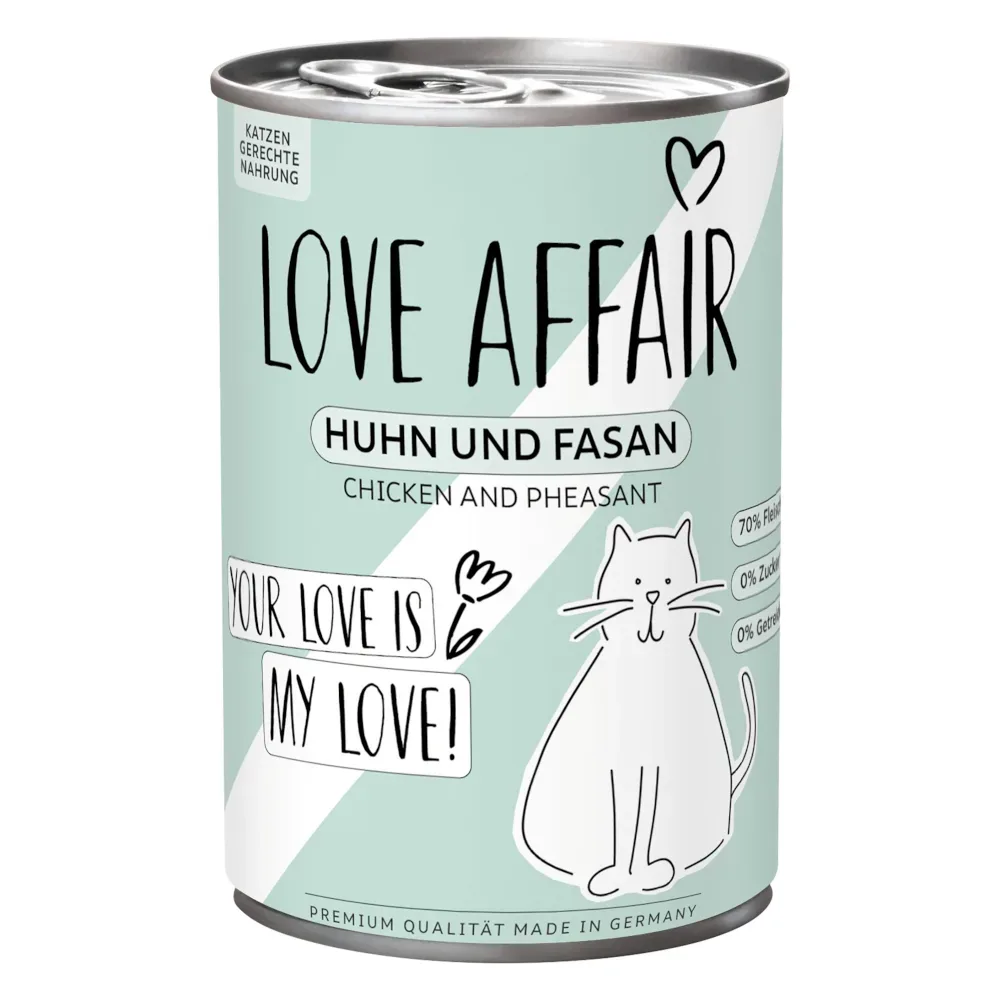 Hardys LOVE AFFAIR 6 x 400 g - Huhn & Gans