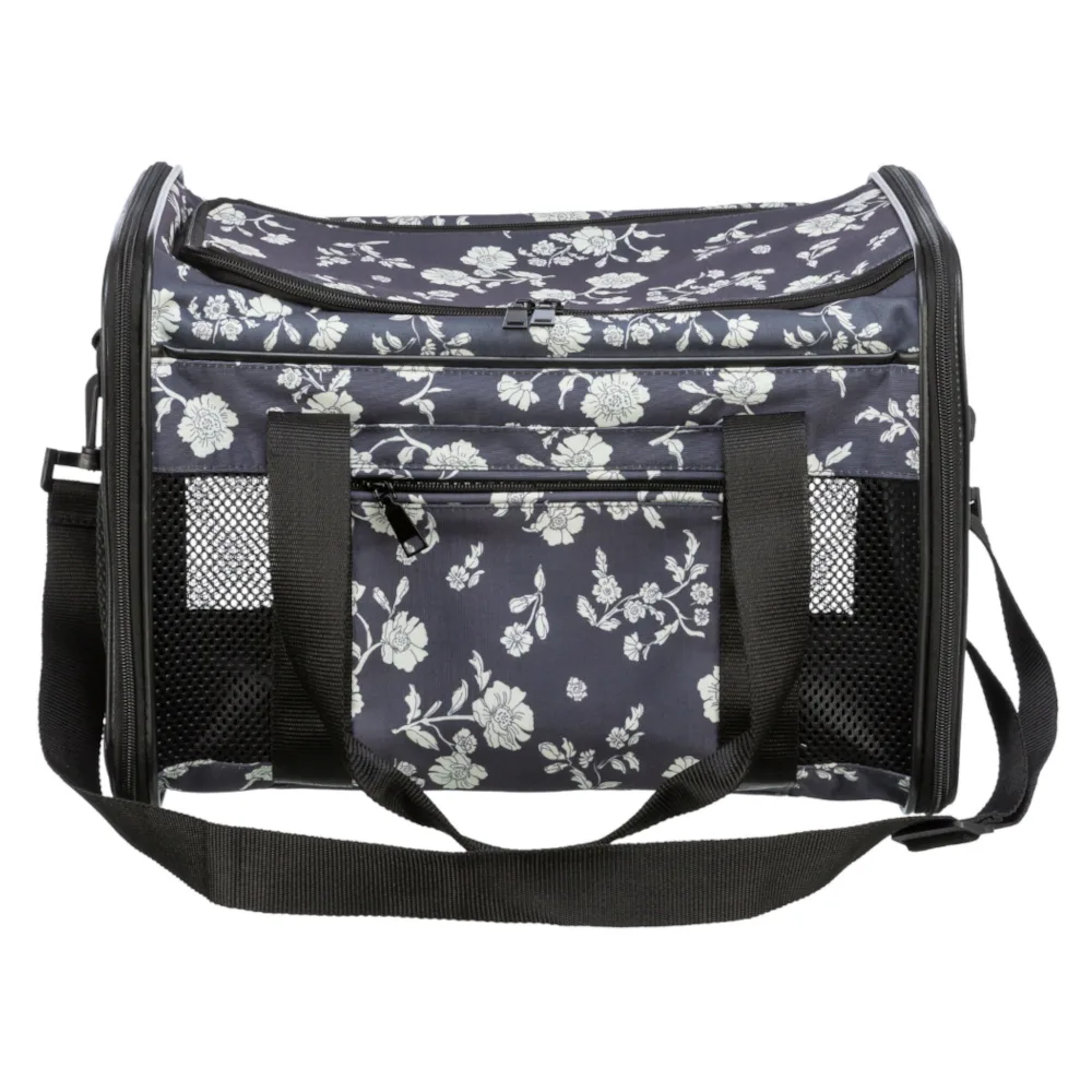 Trixie Tasche Adrina, schwarz - L 42 × B 26 × H 27 cm