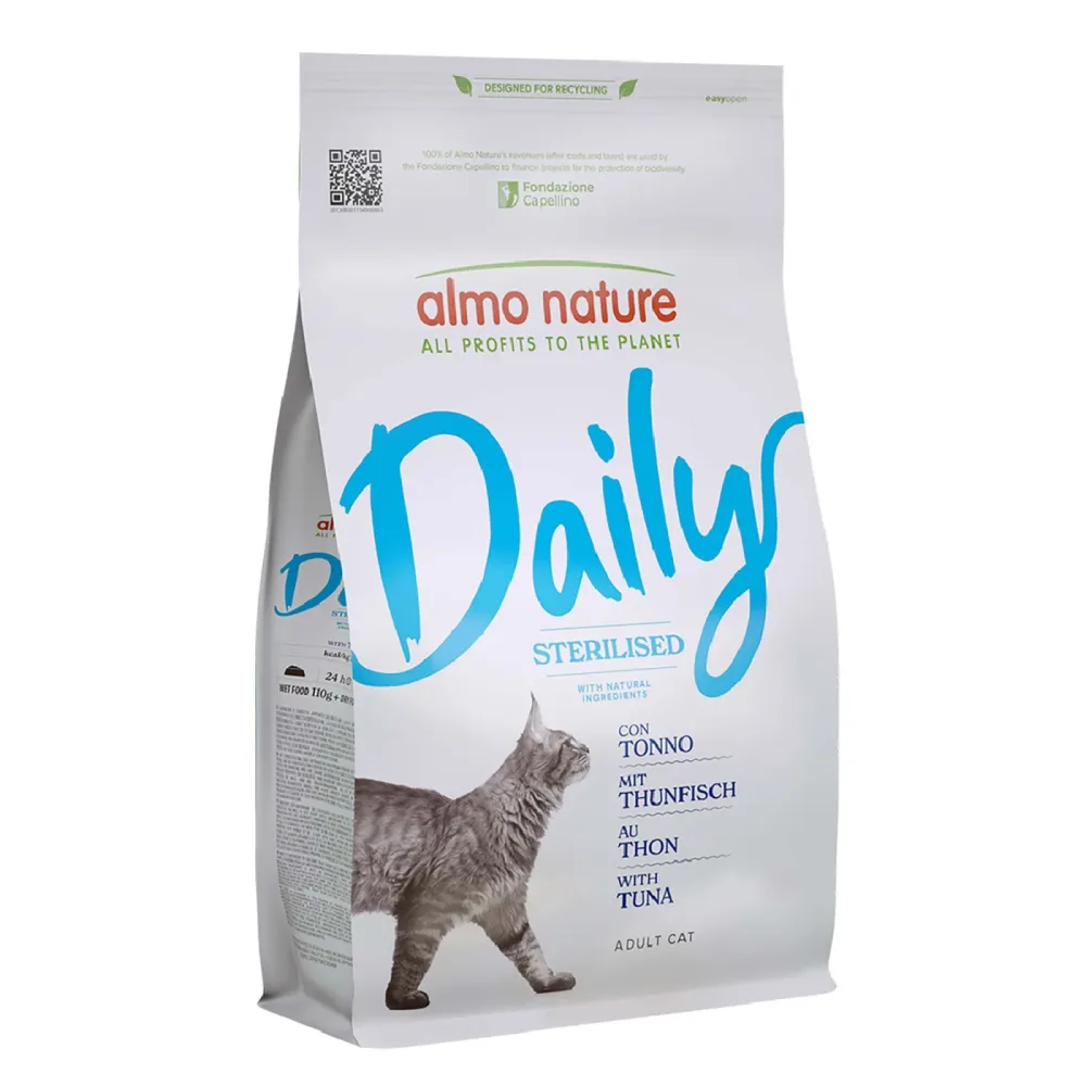 Almo Nature Daily Sterilised Thunfisch - Sparpaket: 2 x 1,2 kg