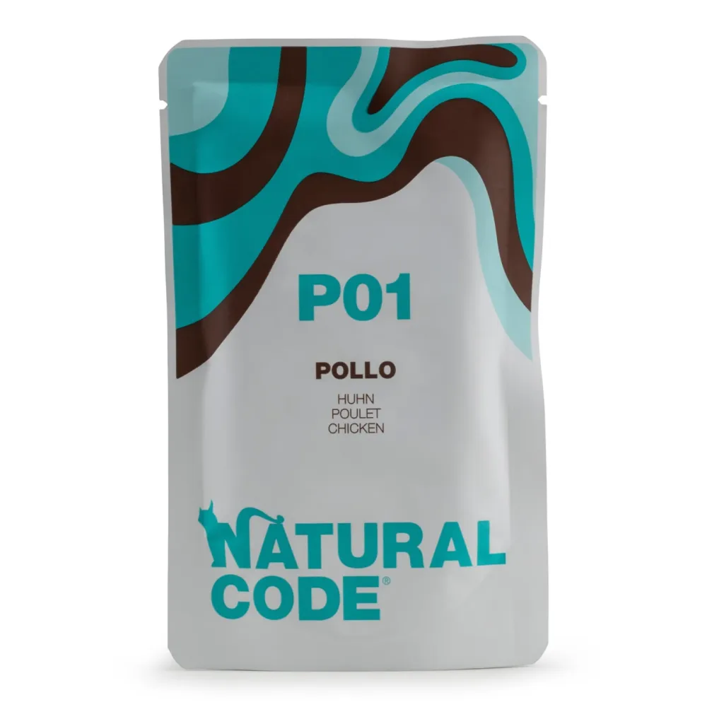 Natural Code Soft Jelly Pouch 24 x 70 g - Thunfisch