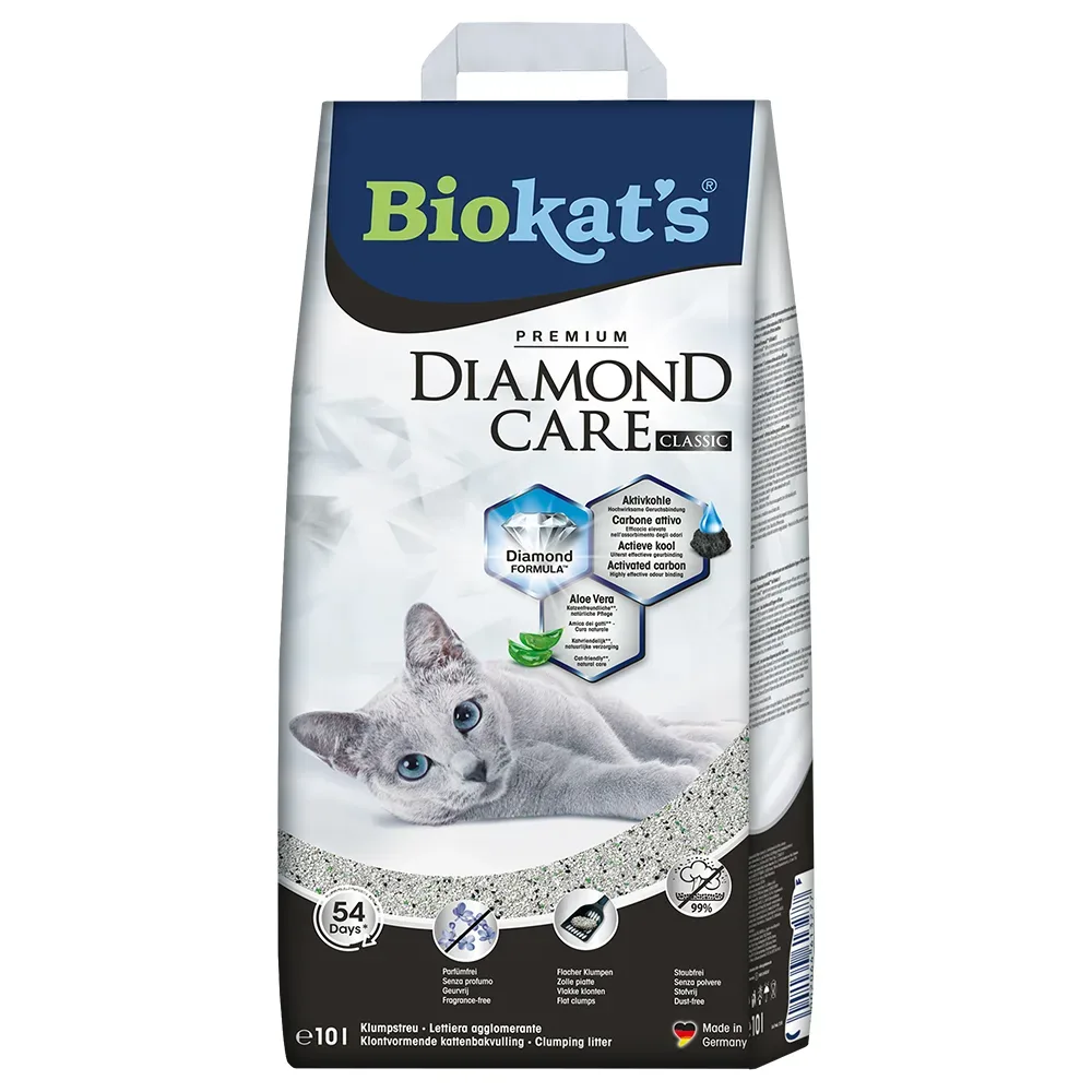 Biokat´s DIAMOND CARE Classic Katzenstreu - 10 l