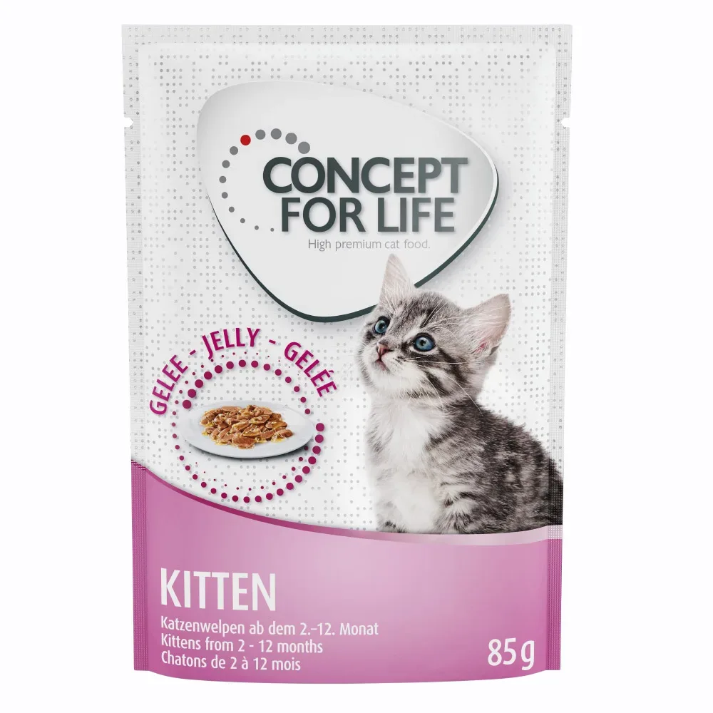 Sparpaket Concept for Life 24 x 85 g - Kitten in Gelee                      