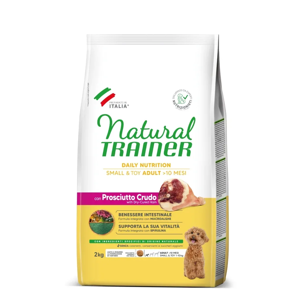 Natural Trainer Adult Small & Toy mit Prosciutto Crudo - 2 kg