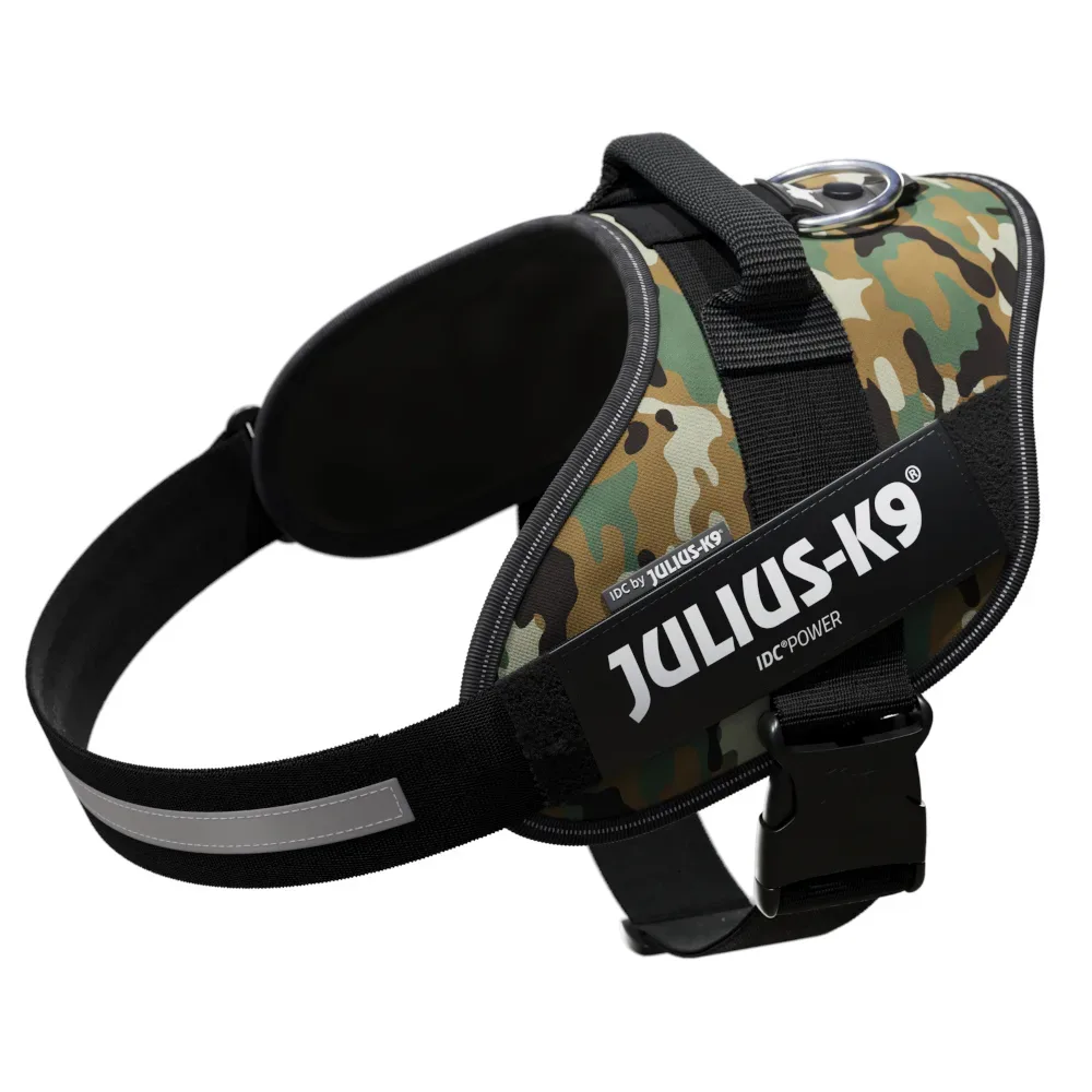 JULIUS-K9 IDC®-Powergeschirr - camouflage - Grösse XL: Brustumfang 71 - 96 cm
