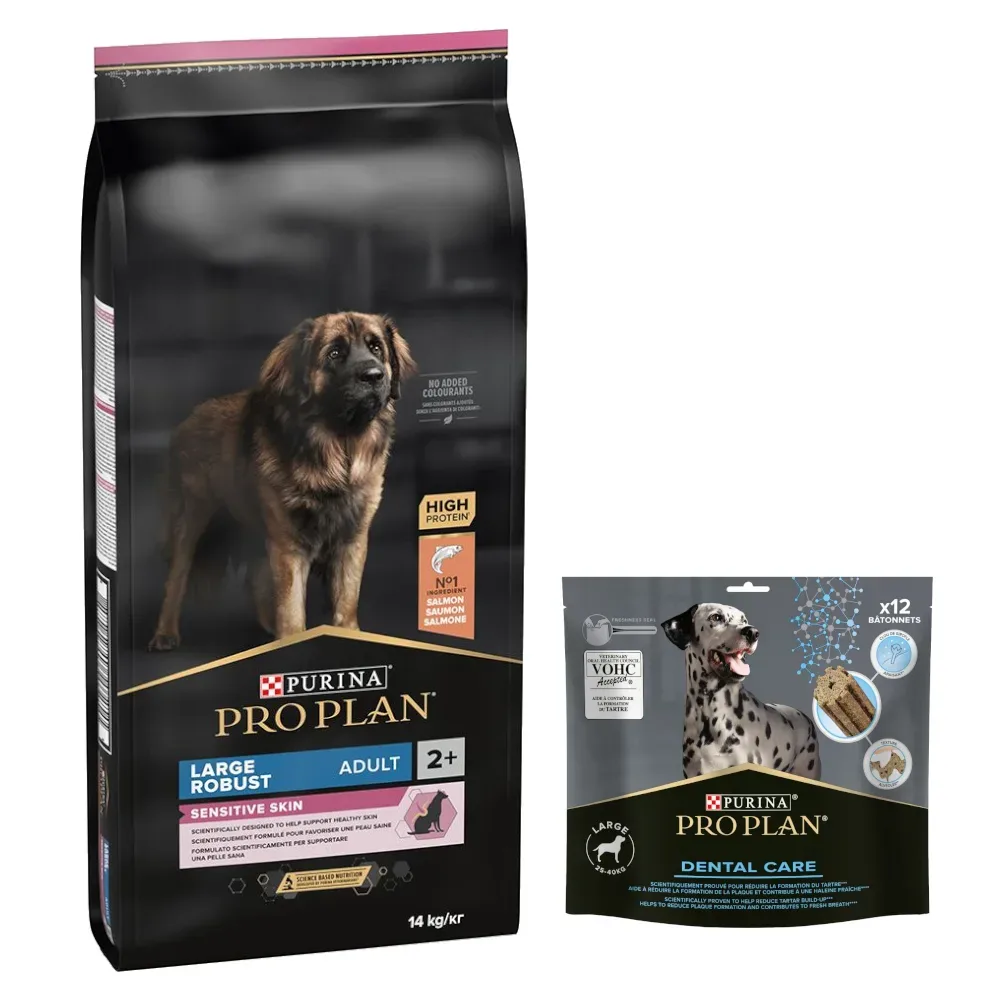 PRO PLAN Adult Large Robust Sensitive Skin reich an Lachs 14kg