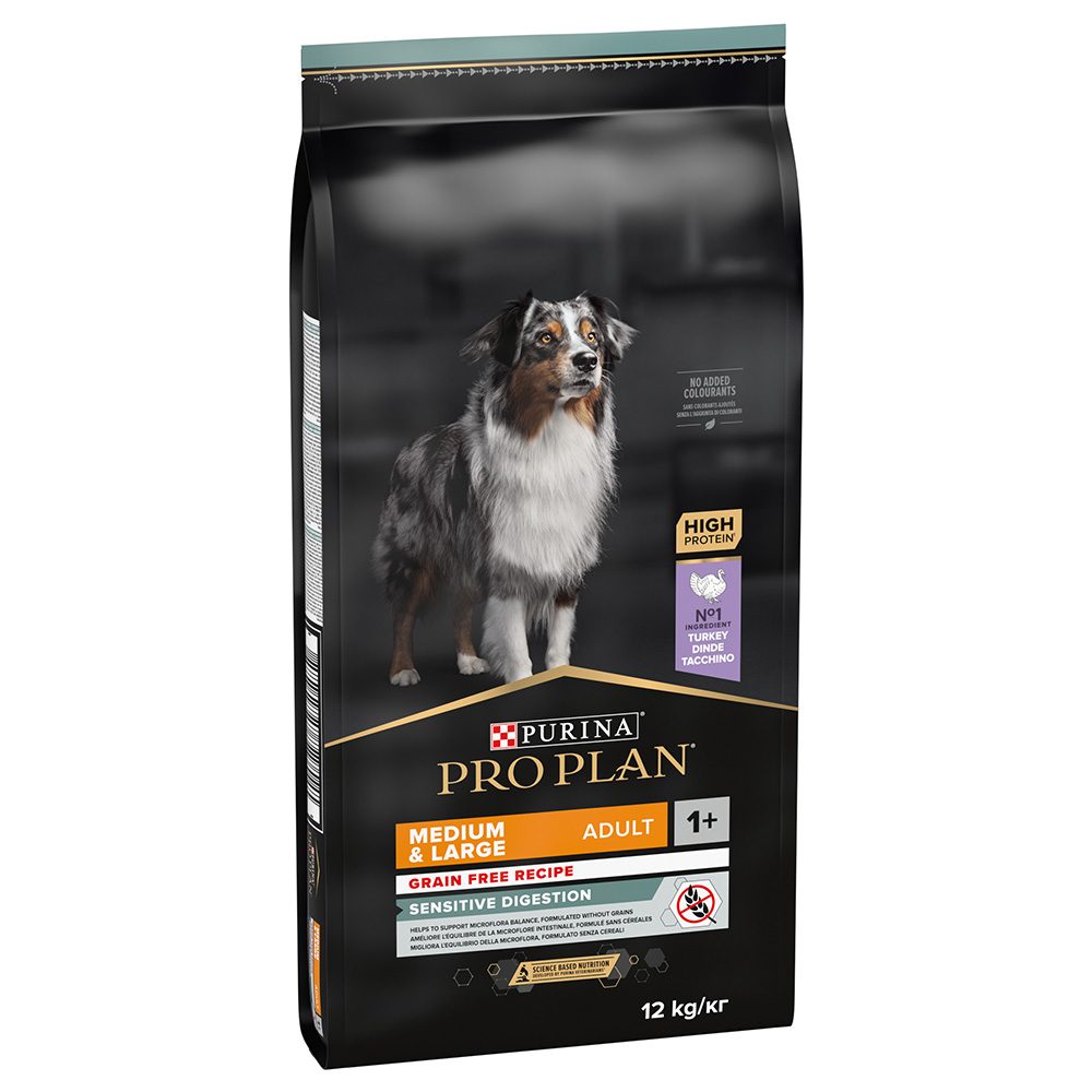PRO PLAN Adult Medium & Large Sensitive Digestion getreidefrei 12 kg