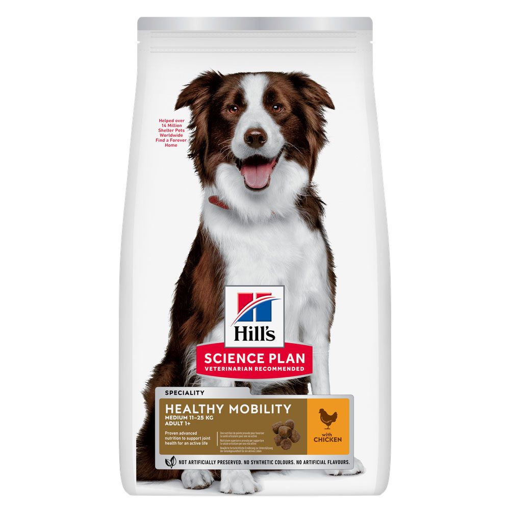 Hill's Science Plan Healthy Mobility Medium Breed Adult 1+ mit Huhn 14 kg