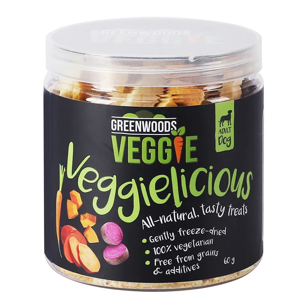 Greenwoods Veggie Süsskartoffel mit Kürbis und Karotte - 5 x 60 g