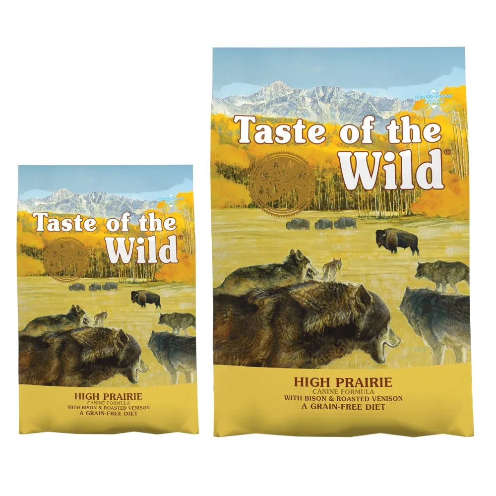 12,2 kg + 2 kg gratis! Taste of the Wild 14,2 kg - High Prairie
