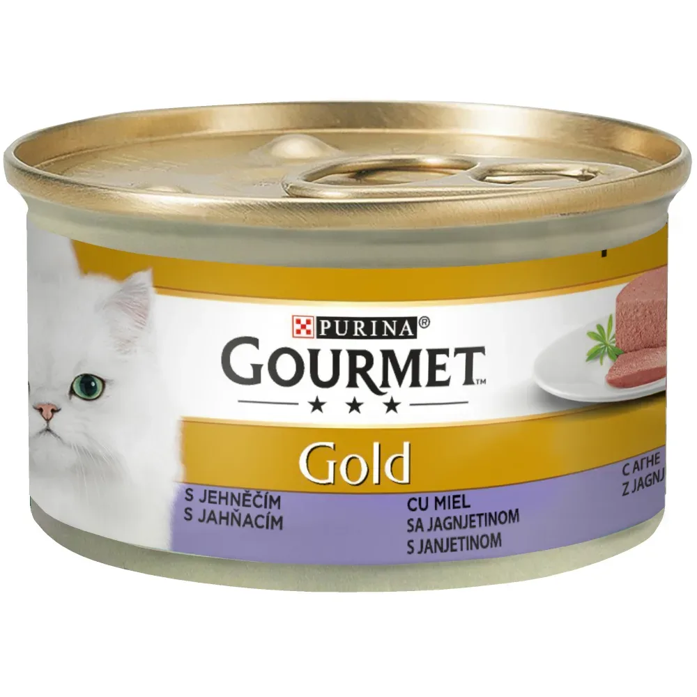GOURMET Gold Zarte Häppchen Katzennassfutter Sorten-Mix 96x85g