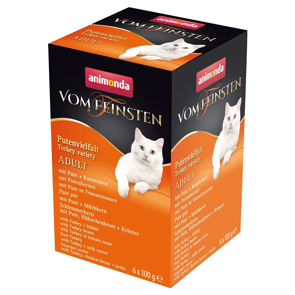 animonda vom Feinsten Adult Mixpaket 6 x 100 g - Hühnchenvielfalt (6 Sorten)
