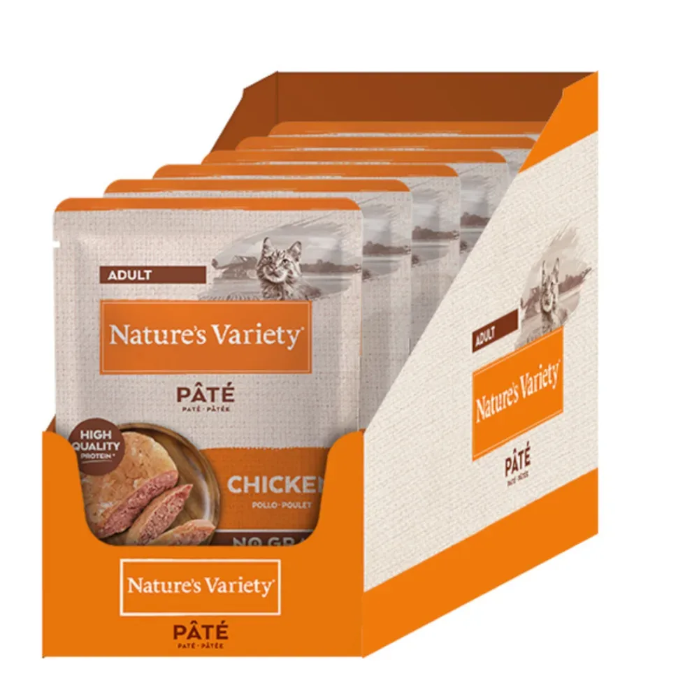 Megapack Nature's Variety Original Paté No Grain 24 x 70 g - Huhn
