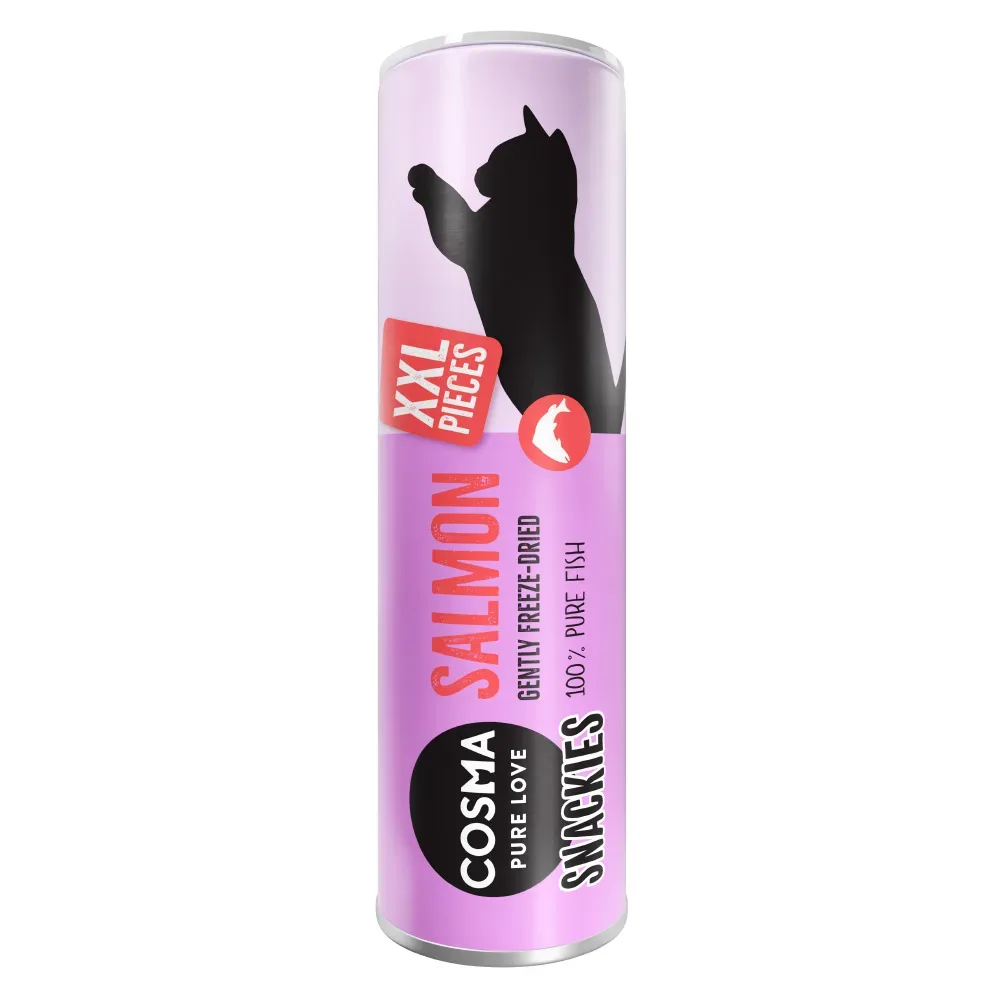 Cosma Snackies XXL Stückchen - Lachs 22 g