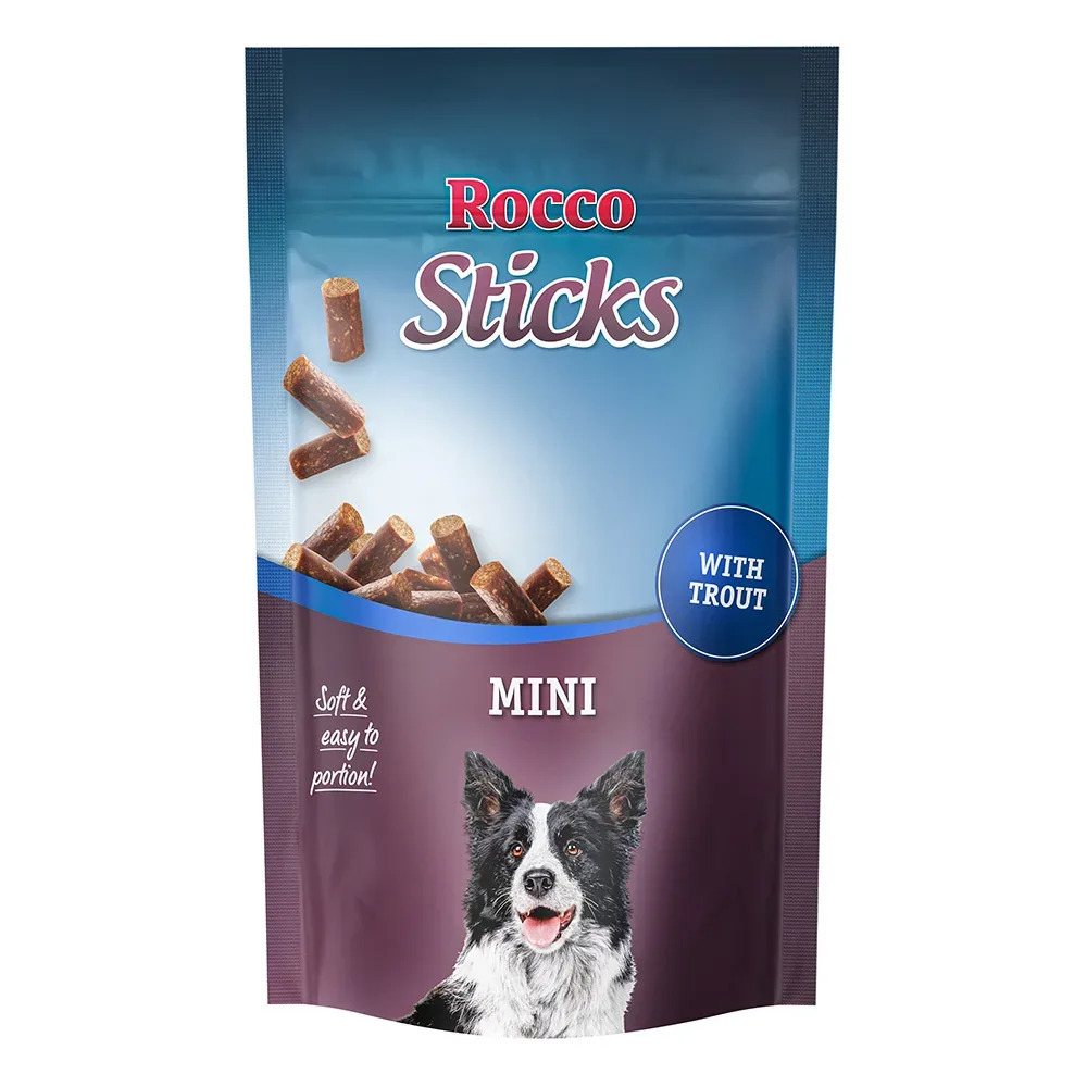 Sparpaket Rocco Sticks Mini - mit Forelle 3 x 100 g