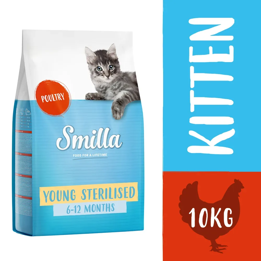 Smilla Young Sterilised mit Geflügel 2 x 10 kg