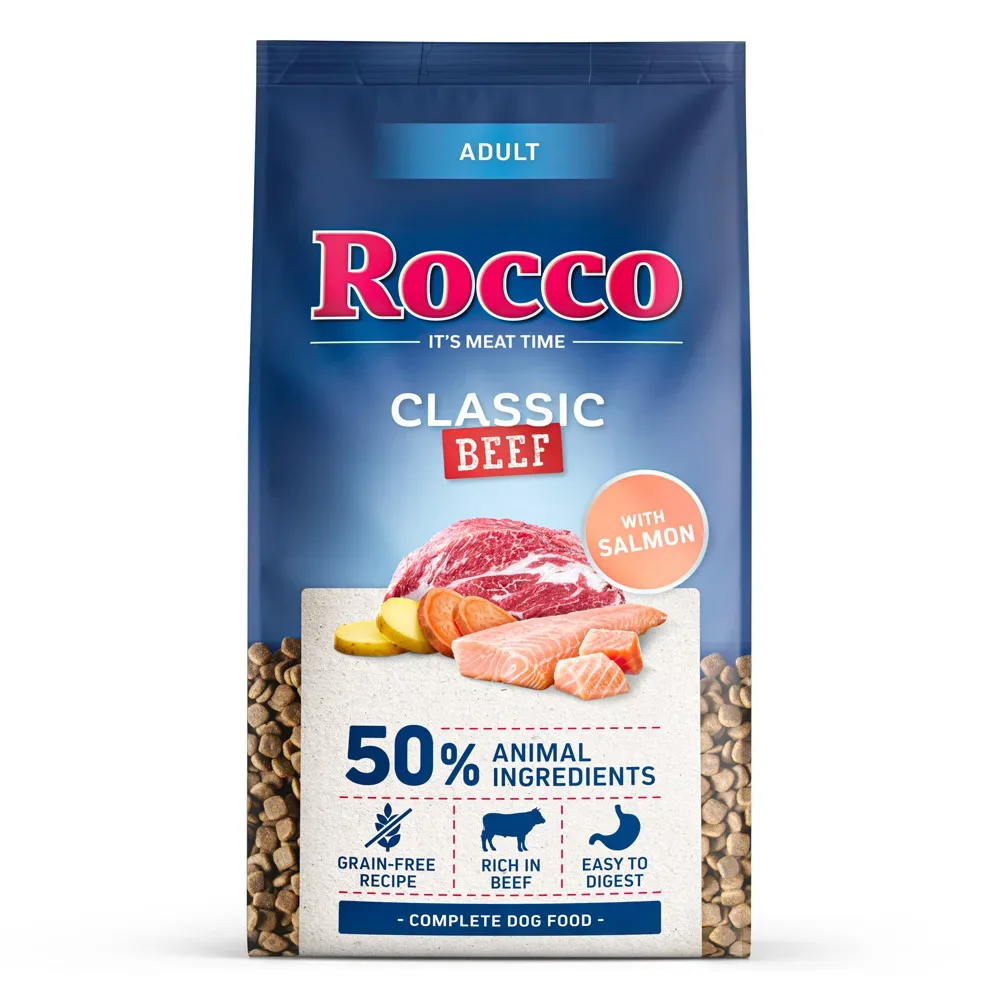 Rocco Adult Classic Rind mit Lachs - 10 kg