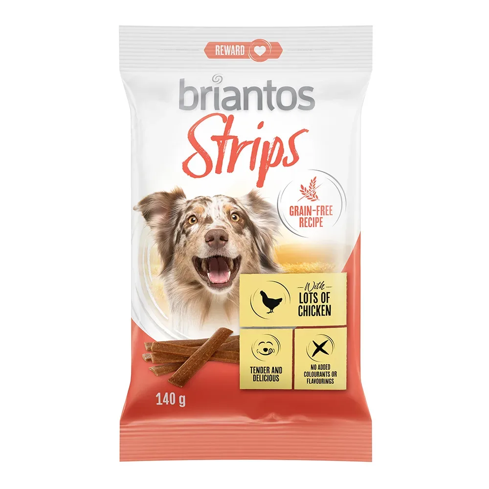 Briantos Strips Huhn Getreidefrei - 2 x 140 g