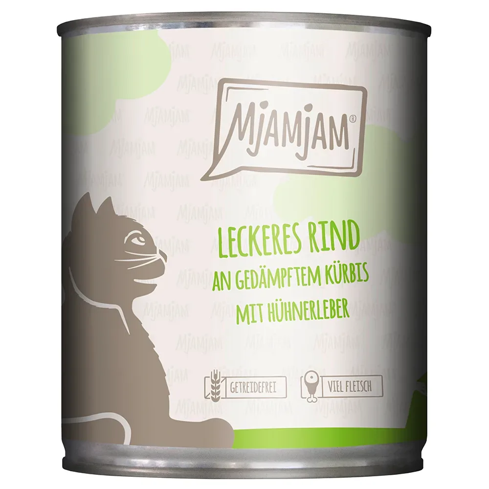 Sparpaket MjAMjAM 24 x 800 g - saftiges Schwein an leckeren Möhrchen