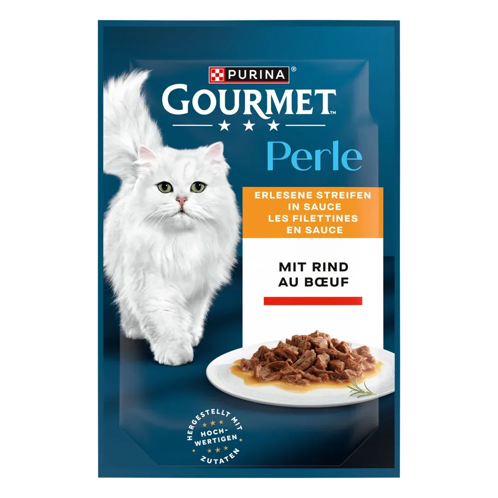 Gourmet Perle 26 x 85 g - Kalb & Ente