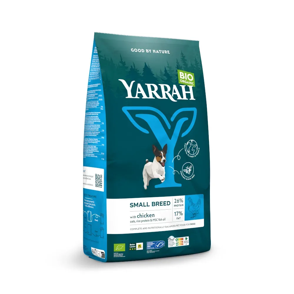 Yarrah Bio Small Breed mit Bio Huhn - 5 kg