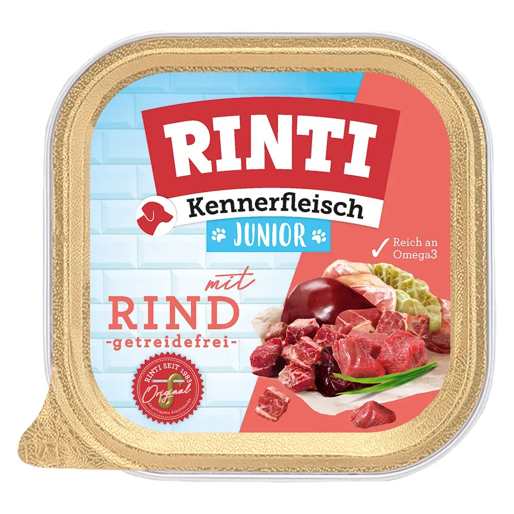 RINTI Kennerfleisch Junior 9 x 300 g - Huhn