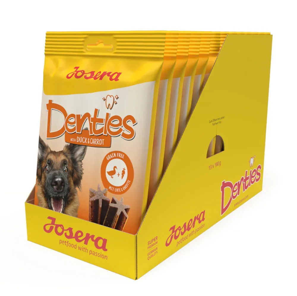 Josera Denties mit Ente & Karotte - Sparpaket: 2 x 180 g