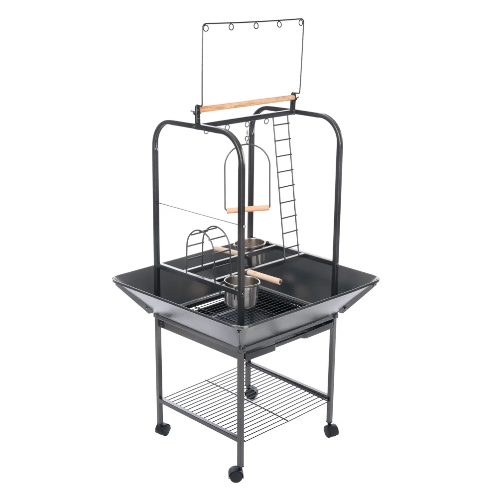 TIAKI Freisitz für Papageien - L 66,5 x B 63,5 x H 141 cm