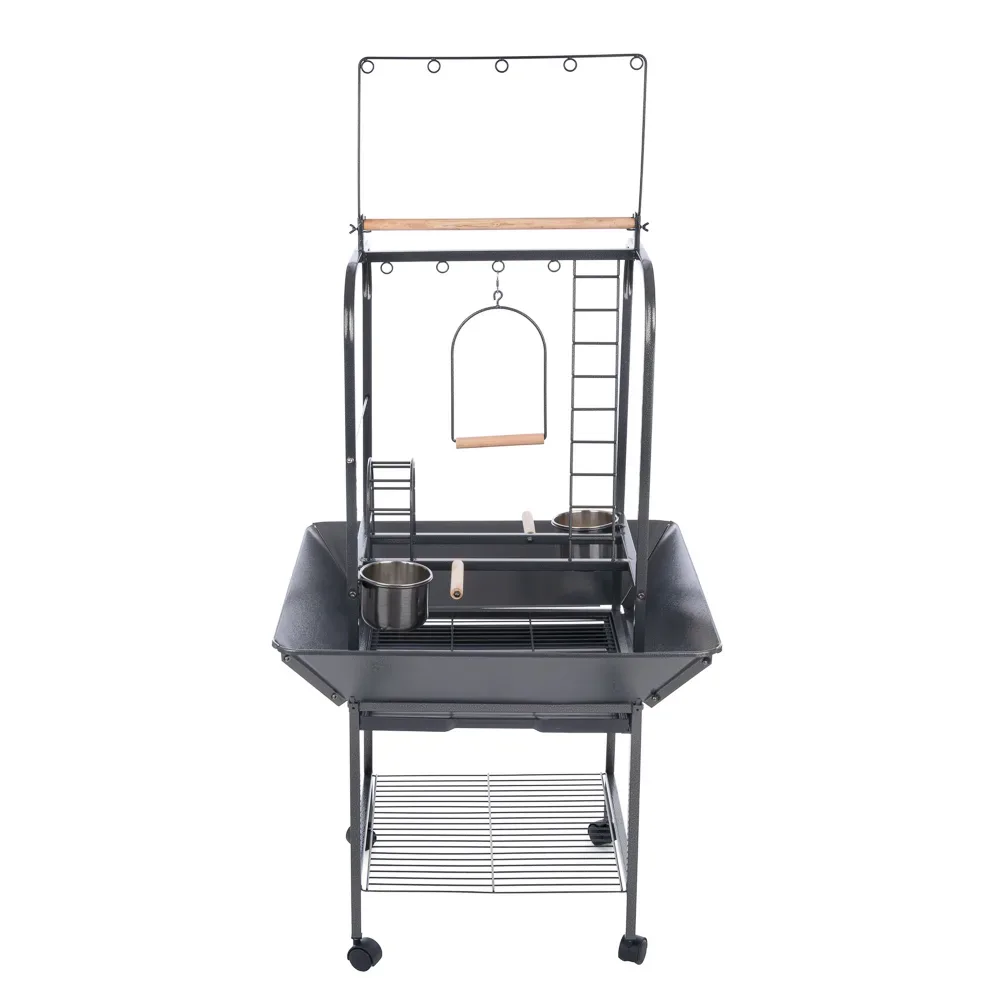 TIAKI Freisitz für Papageien - L 66,5 x B 63,5 x H 141 cm