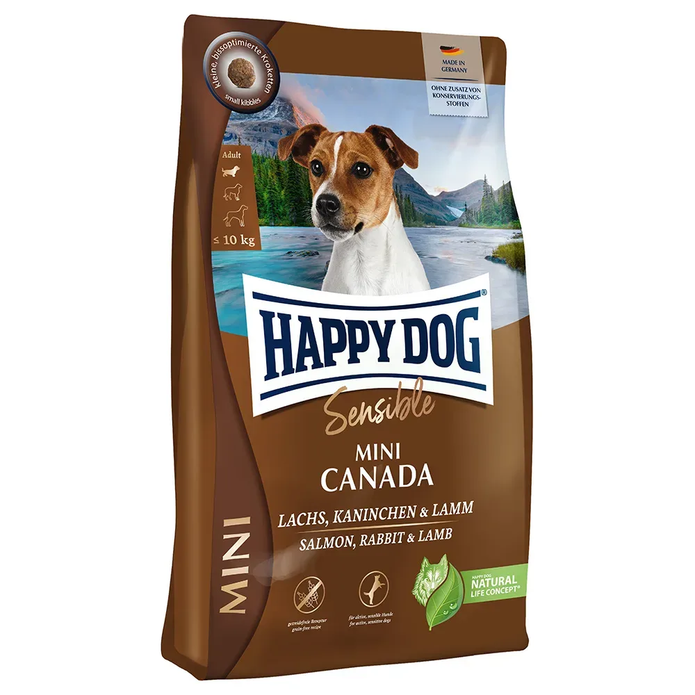 Happy Dog Sensible Mini Canada - Sparpaket: 2 x 4 kg