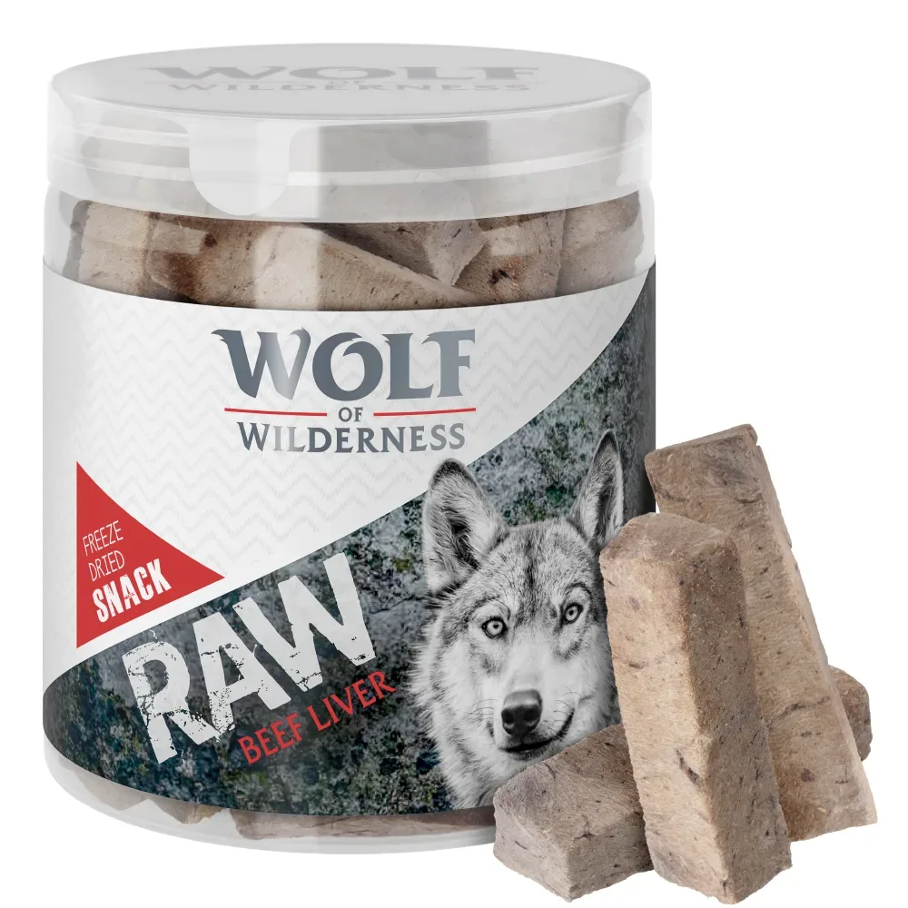 Sparpaket Wolf of Wilderness - RAW Snacks (gefriergetrocknet) - Lammlunge (200 g)