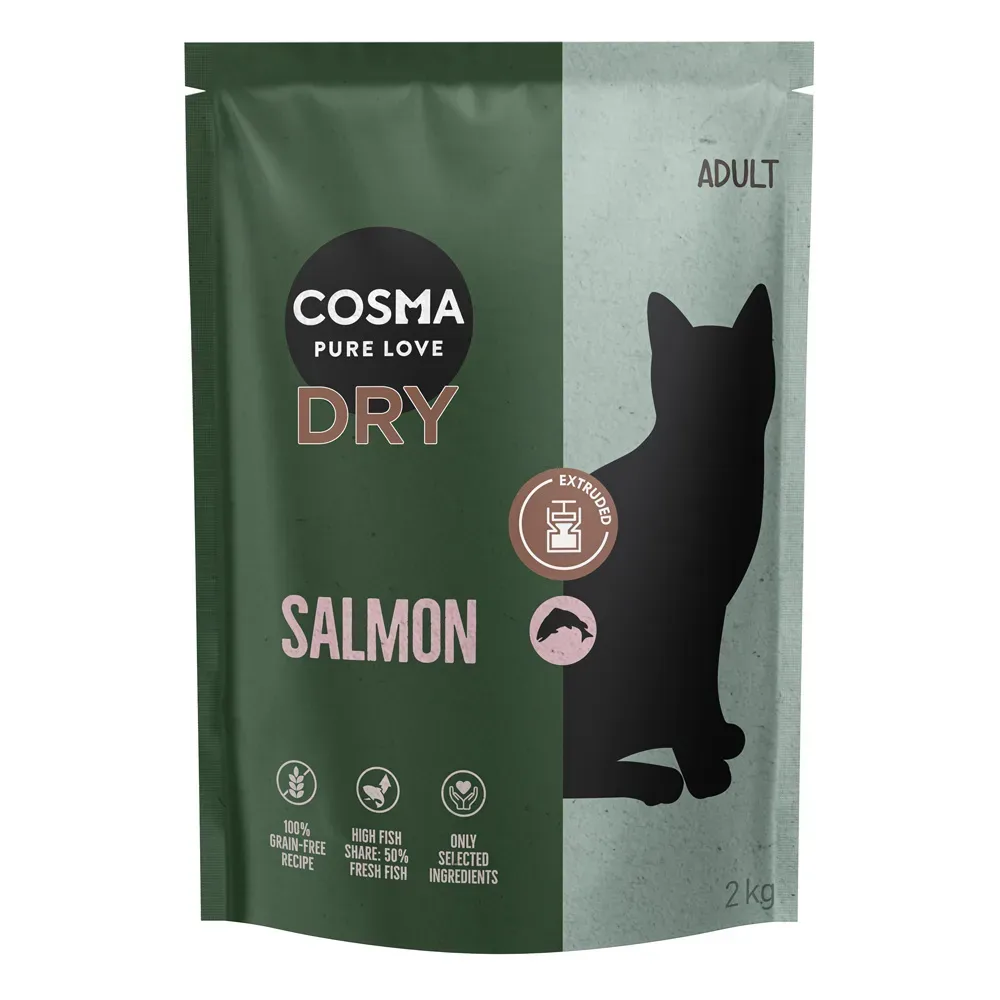Cosma Extruded Trockenfutter Lachs - 400 g