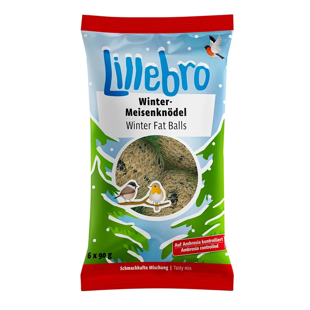 Lillebro Winter-Meisenknödel - 30 Stück à 90 g