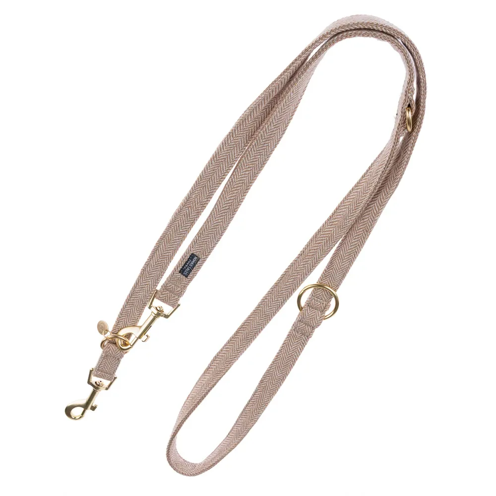 Nomad Tales Calma Geschirr, sand - Passende Leine: 200 cm lang, 20 mm breit