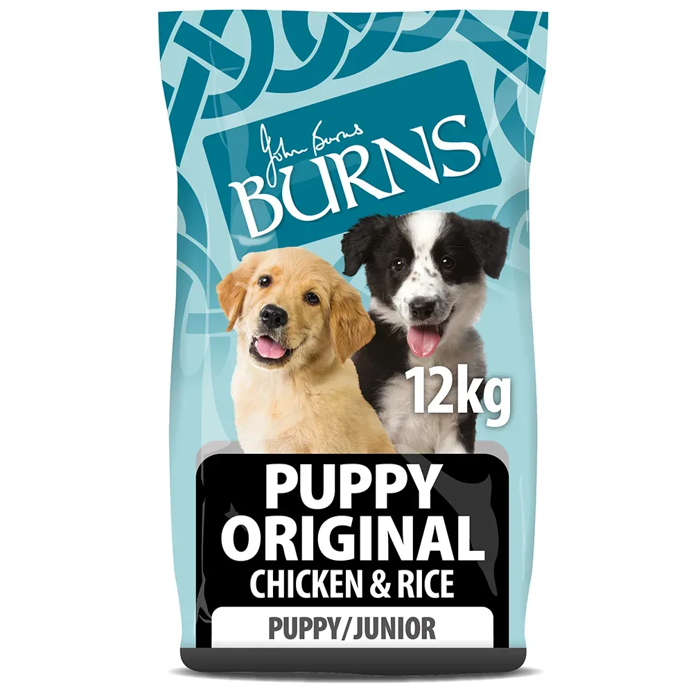 Burns Puppy Original Huhn & Reis - Sparpack: 2 x 12 kg