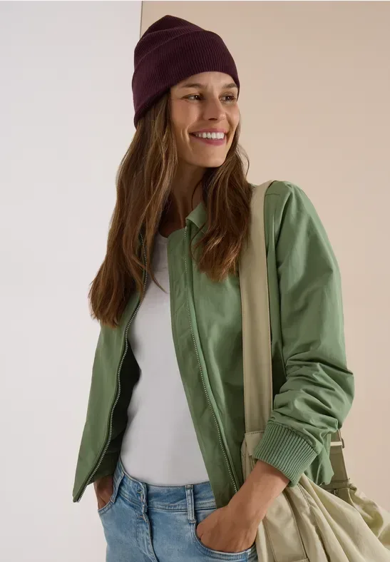 Beanie in Unifarbe