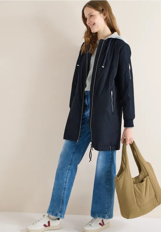 Langer Blouson