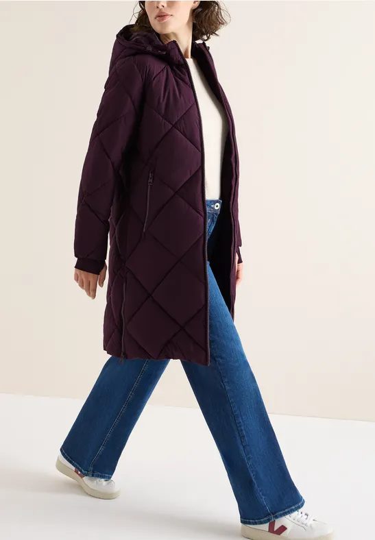 Mantel mit Rucksack Strings