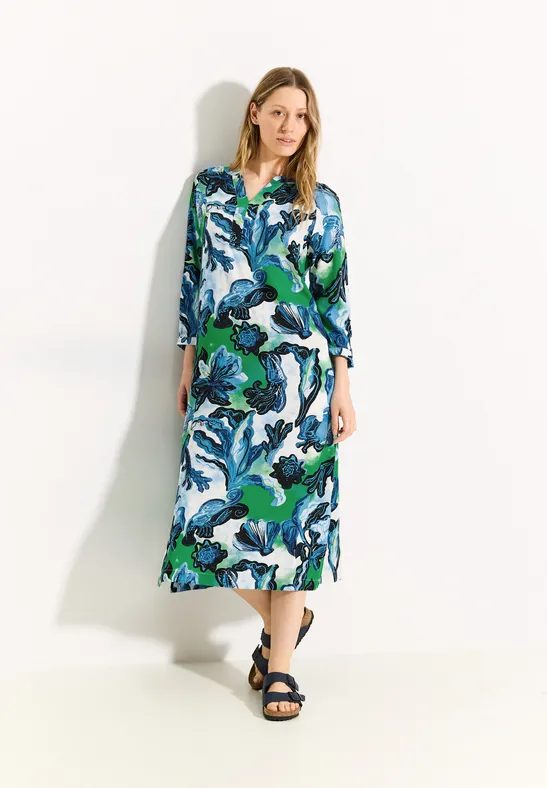 Midikleid mit Print