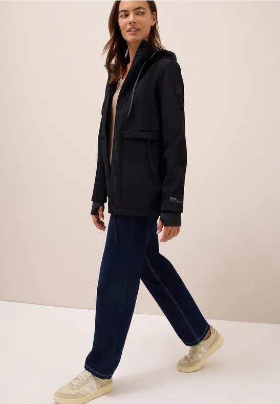 Midi Softshell Jacke