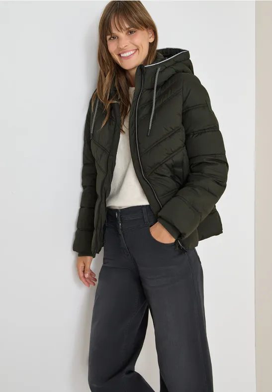 Gefütterte Jacke