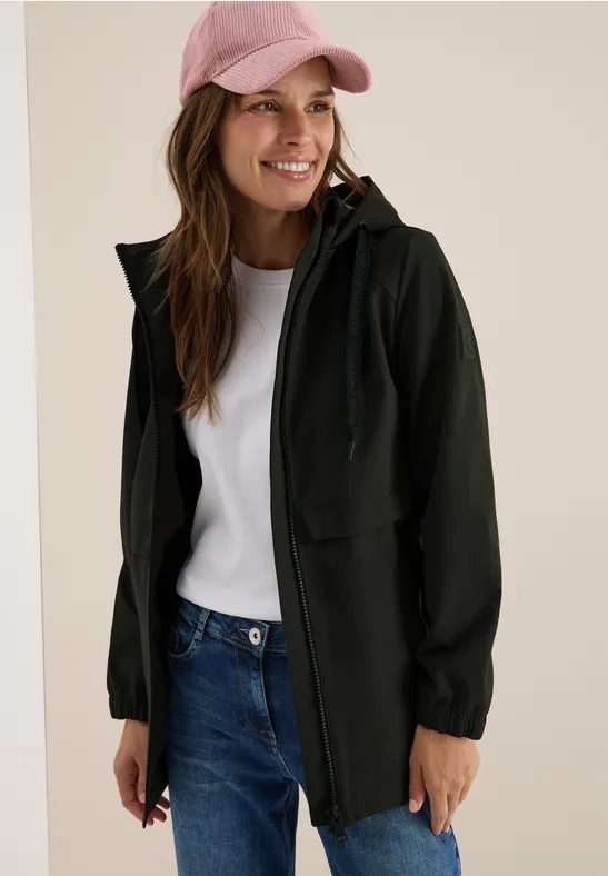 Kurze Trench Jacke