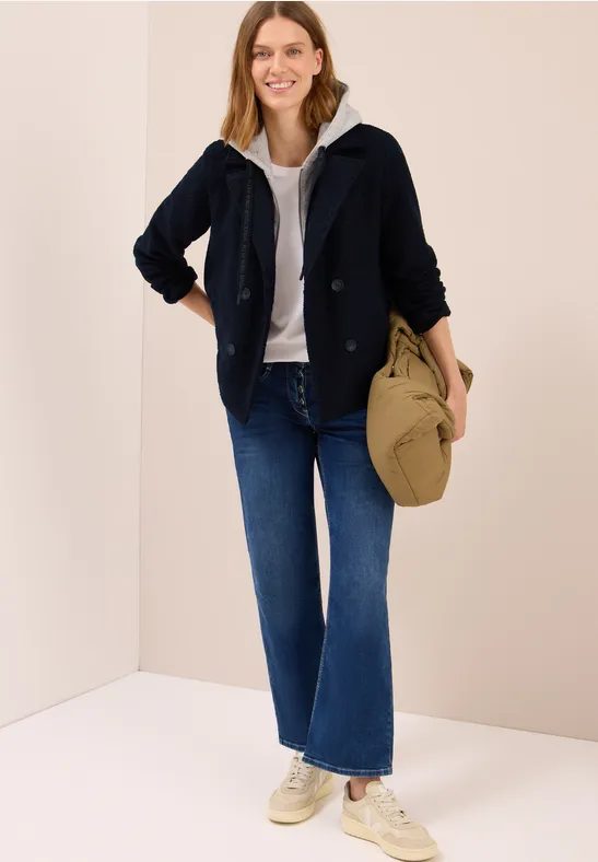 Trenchcoat mit Inlay